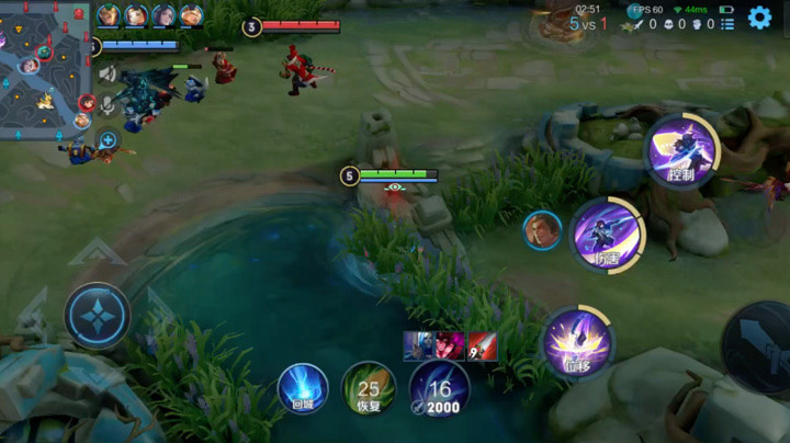 澜卡二技能太厉害了，又能回血。（粉丝的号）