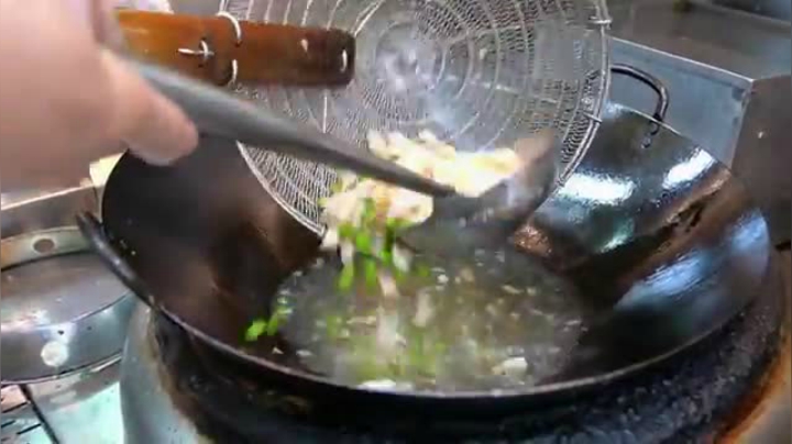 美国美食 羊排 咖喱海鲜炒饭