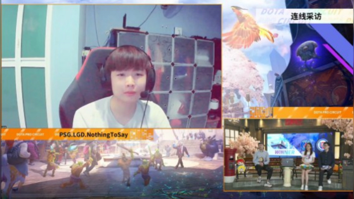 DPC赛后采访-金牌打手nothing to say