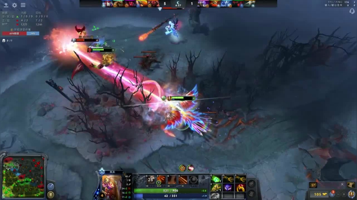 主播细节操作，凤凰伤害爆炸，成功拿下胜利