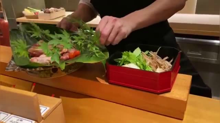 京都的近江鸡肉怀石料理