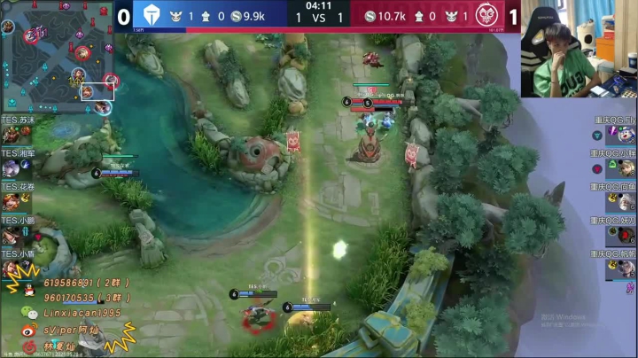 【2021-05-28 15点场】sViper丶阿灿：阿灿: QG VS TES