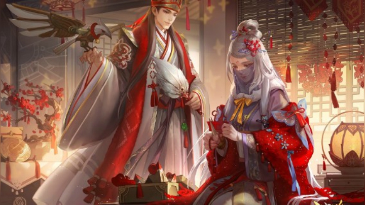 有咆哮和雌雄双股剑的疯女人