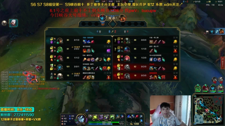 【2021-05-29 17点场】自宇666：峡谷1250冲前十不上剃光头！