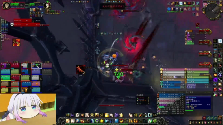 魔兽世界倾世如歌公会-9.0团本纳斯利亚堡干将视频