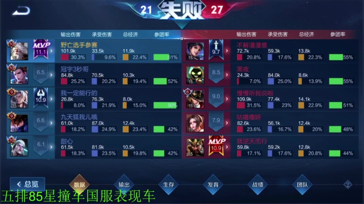 【王者荣耀】骚白的精彩时刻 20210530 22点场