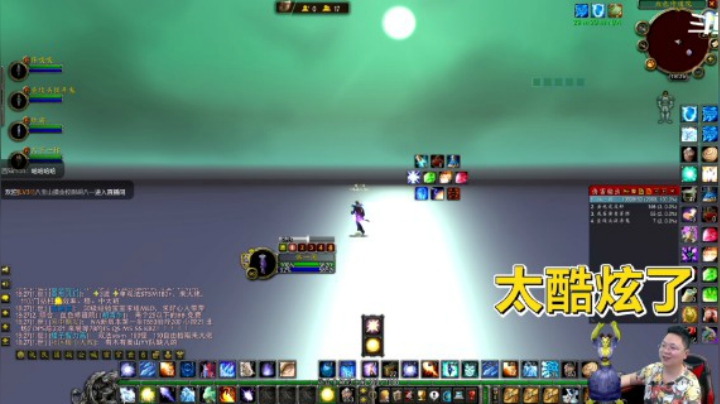 魔兽TBC怀旧服：小伙偶然发现镜面世界！除了他和太阳，别无他物