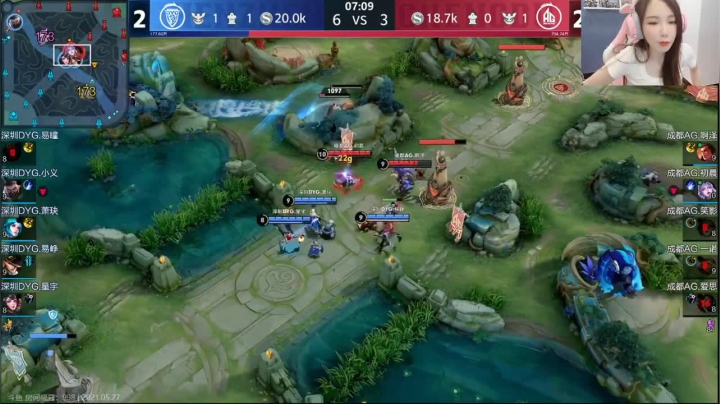 【2021-05-27 19点场】是小鹿哇：比赛：DYG vs AG
