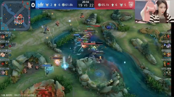 【2021-05-28 19点场】是小鹿哇：比赛：MTG vs KSG