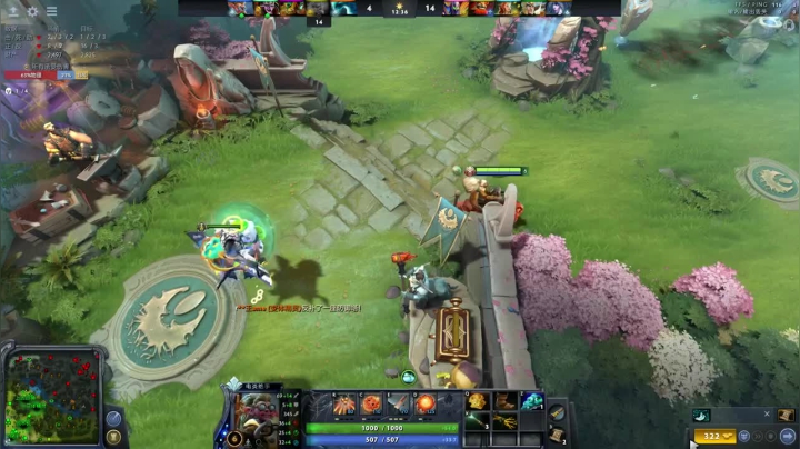 电炎绝手伤害无双，五杀十四助拿下胜利