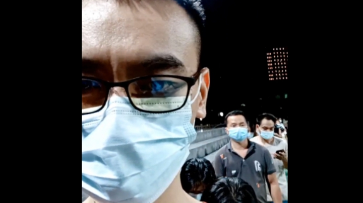 来做核酸检测了真多人啊