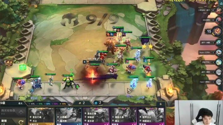 五小恶魔没提莫本以为这把没了，没想到打完野怪直接两星提莫，极限锁血成功吃鸡