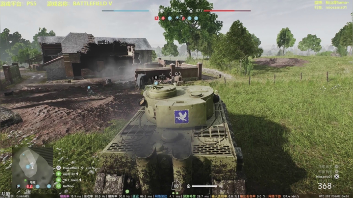 【主播秋山澪丶 战地风云】2021-06-02 12:31:26-2021-06-02 12:46:30