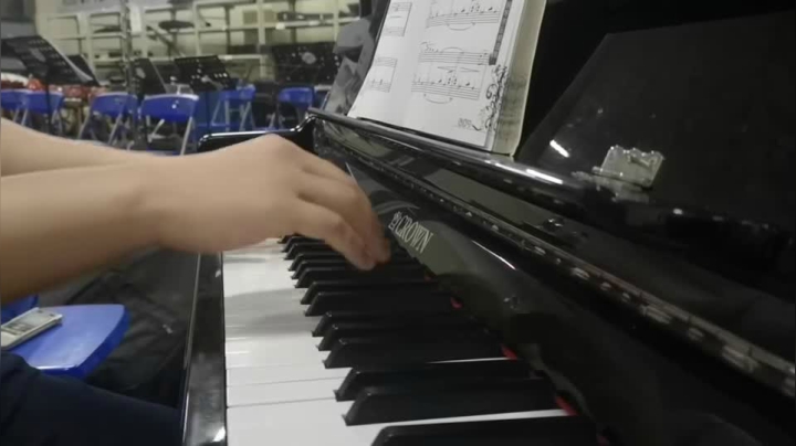 久石让的一首曲子 弹着玩玩