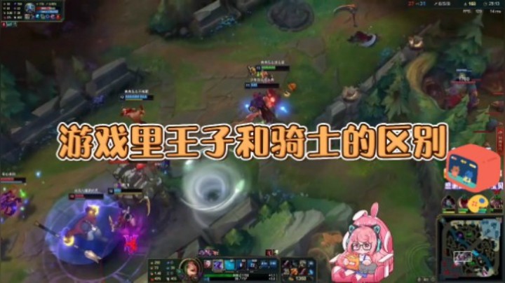 【肉肉】游戏里王子和骑士的区别