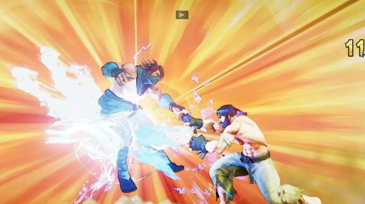 街霸5：国内顶尖对局实况直播录制，隆RYU有主角的样子了