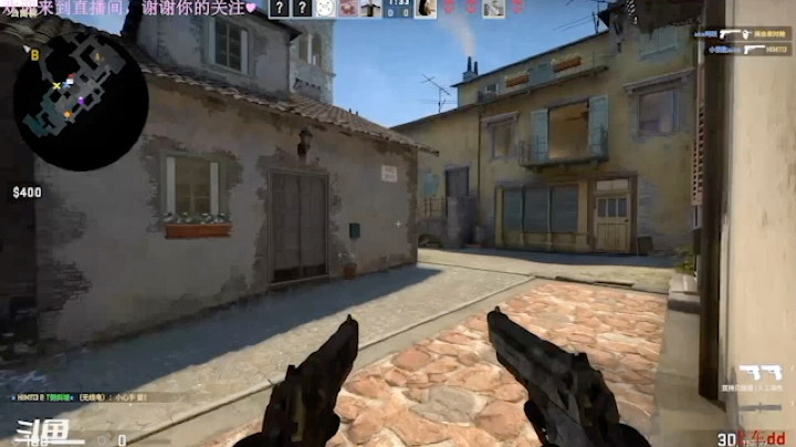 CSGO菜鸡日常之跑打野牛