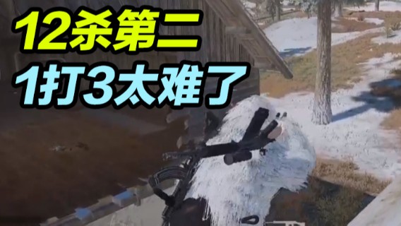 12杀第二，1打3太难了。