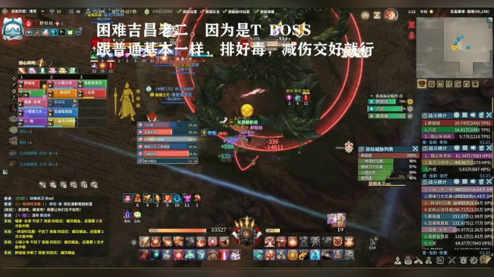 困难吉昌老二 夜姬 红T