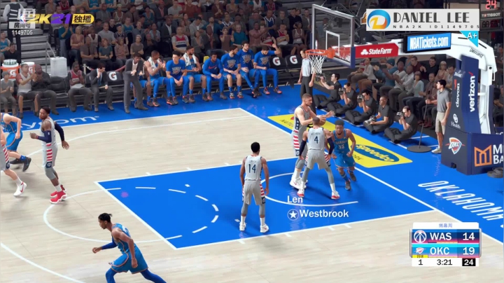 【2021-05-28 21点场】DanielLeon：NBA2K21生涯模式