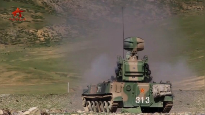 【第一军视】火力全开！直击西藏军区某合成旅实弹实爆现场