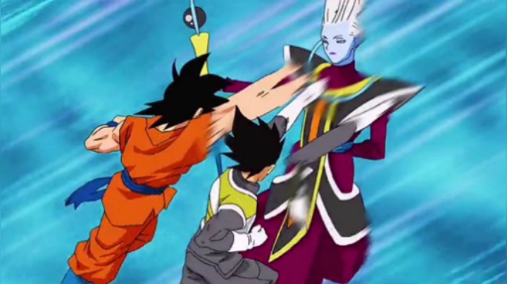 《龙珠超》第18集：悟空与贝爷一起在比鲁斯星修炼