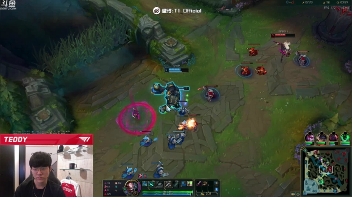 【2021-06-05 22点场】T1直播Teddy：T1 Teddy