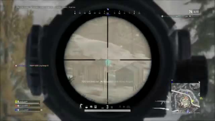 吃鸡游戏 ps4   数小时的狙击