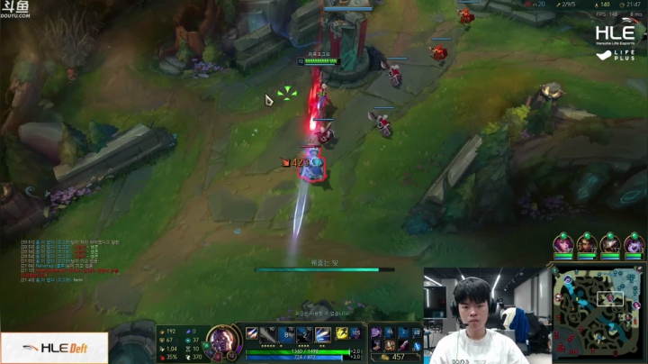 【2021-06-06 02点场】HLE直播Deft：HLE Deft 直播
