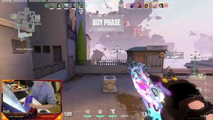 【2021-06-05 17点场】91MRN：【澳服faceit10】瓦的萌新