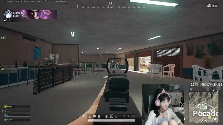 和队友完美配合，拿下前十