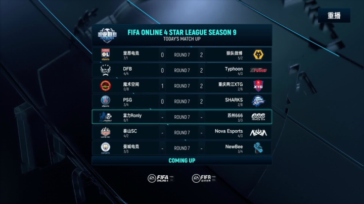 【2021-06-08 03点场】FIFAOnline4官方直播间：FSL S9常规赛day4重播