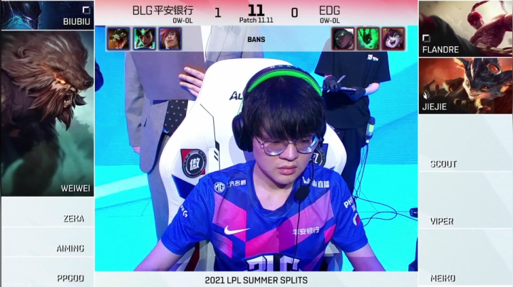 【2021-06-08 19点场】解说娃娃：晚上二路 白天下棋