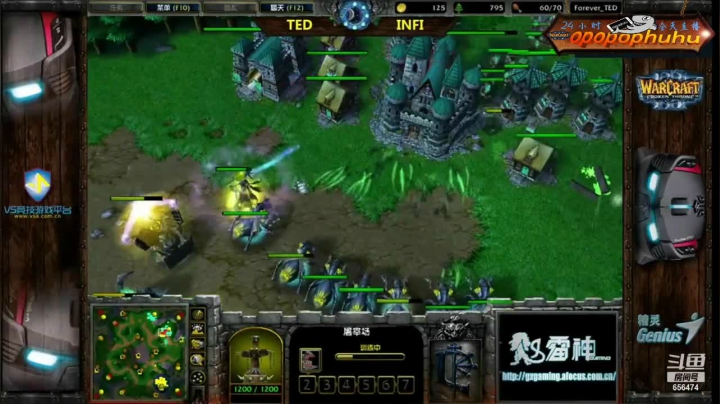 【魔兽争霸】opopophuhu的精彩时刻 20210609 12点场