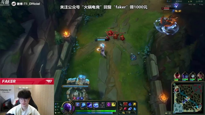 【faker】一首浪法也是6到飞起，思路清晰，疯狂带节奏