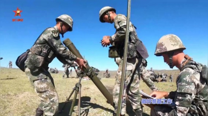 【第一军视】现场指定炮阵地！这场迫击炮实弹考核难度不小