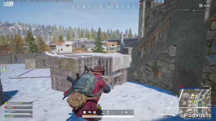 实力和运气并存，成功吃鸡，最后一波击杀太帅了