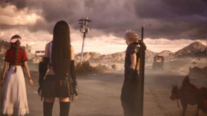 【剧透警告】今天发售的《最终幻想7 重制版 Intergrade》中加入的新结局CG。