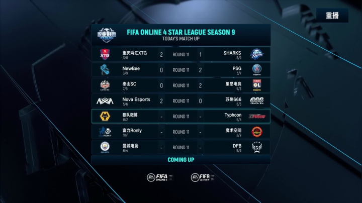 【2021-06-11 15点场】FIFAOnline4官方直播间：FSL S9常规赛重播