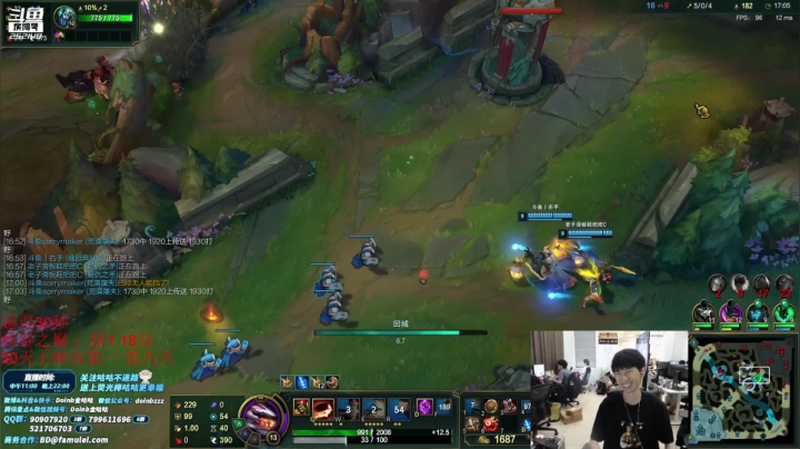 【英雄联盟】金咕咕金咕咕doinb的精彩时刻 20210612 22点场