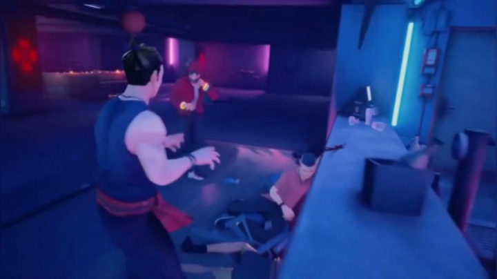 武术动作游戏《师父》夜店新实机：强劲女敌人现身