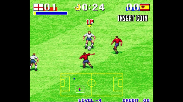 街机足球游戏：goalgoalgoal