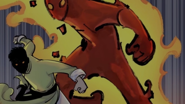 日月同错漫画配音讲评第九弹赵炎斗法