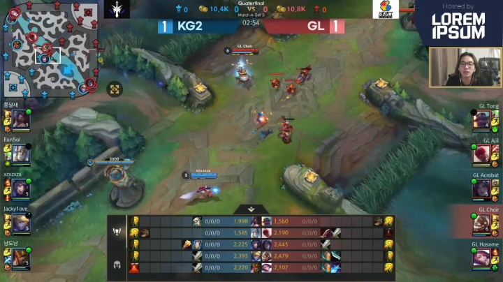 我在斗鱼看主任5748直播LOL手游