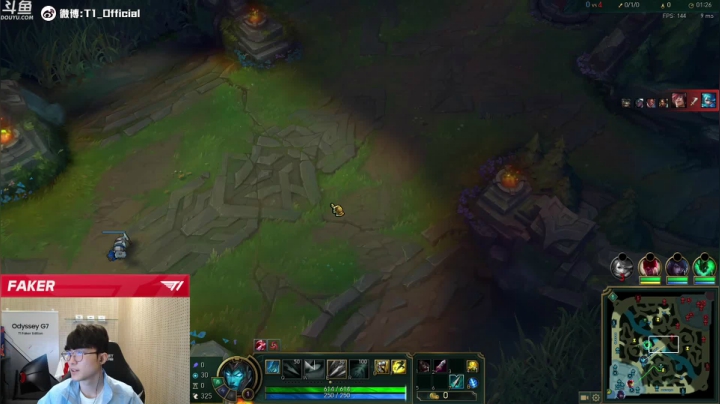 【2021-06-13 23点场】T1直播faker：T1 Faker