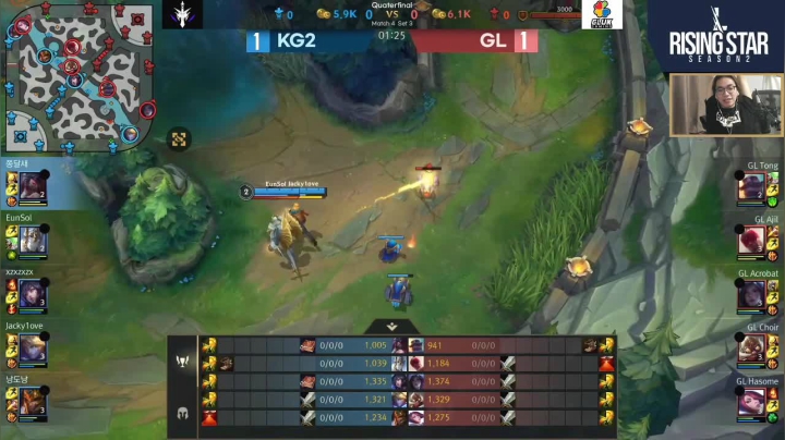 我在斗鱼看主任5748直播LOL手游