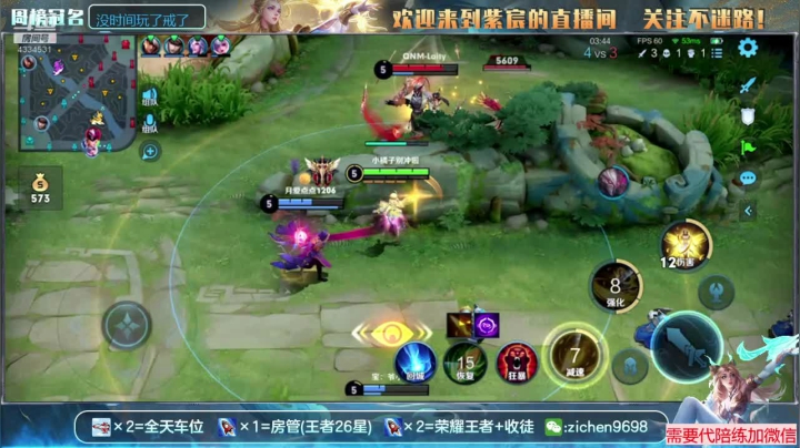 【2021-06-14 19点场】紫宸丶期待与你相遇：国服艾琳蒙犽-带粉包赢