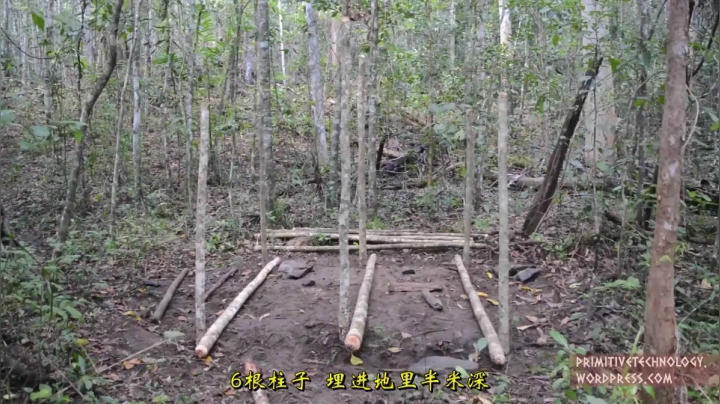 20_瓦顶工棚 (1)户外空手鼻祖 短裤荒野 原始技术 出书始末