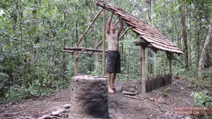 1_烧窑造瓦盖新房  (3)户外空手鼻祖 短裤荒野 原始技术 出书始末户外