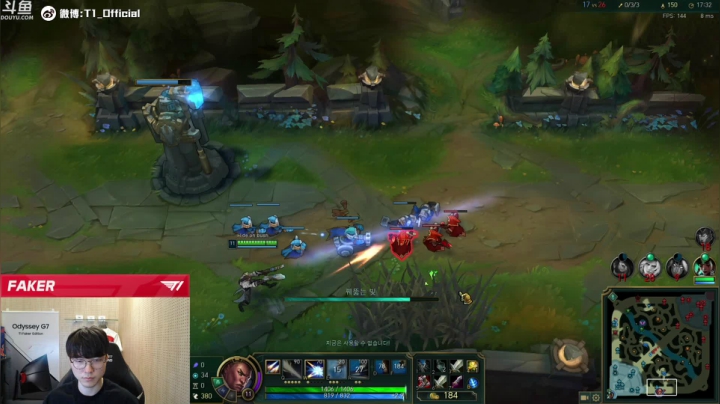 【2021-06-15 22点场】T1直播faker：T1 Faker